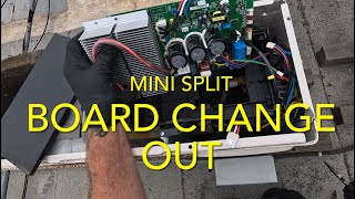 Mini Split Main Circut Board Change Out