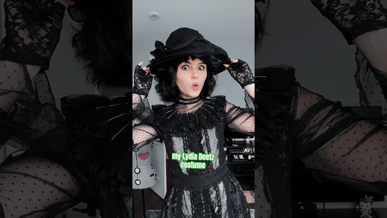 she herself is strange and unusual #cosplay #beetlejuice #costume