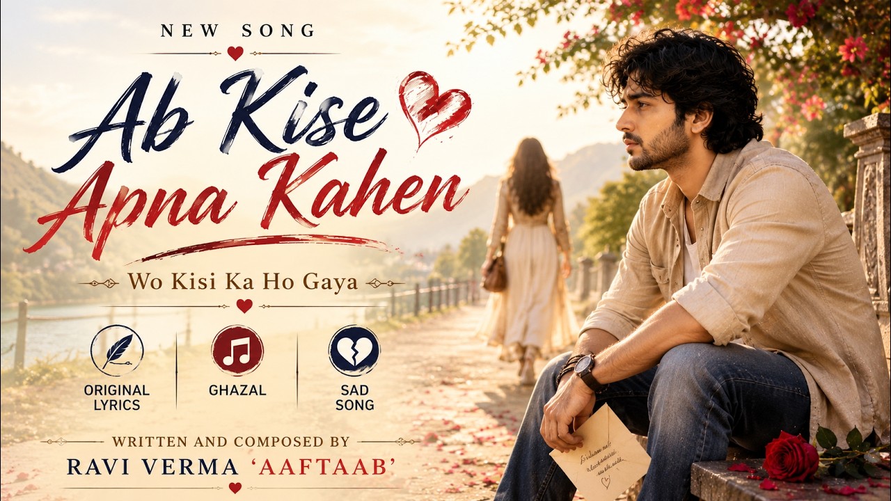 👉 Ab Kise Apna Kahen  - Kaun Apna Rah Gaya | Ghazal | Sad Song 💔 #aaftaab