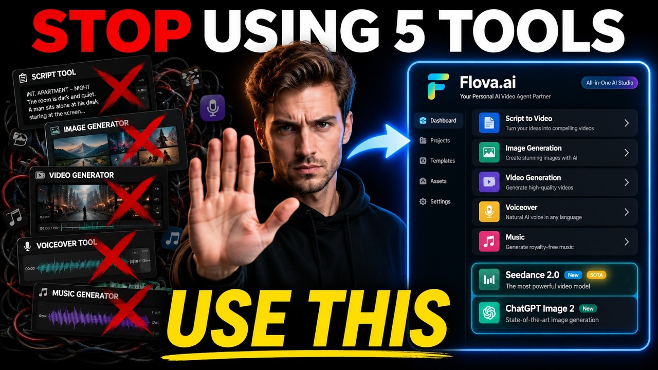 Flova AI Replaced My Entire Creative Workflow | ChatGPT Image 2 + Seedance 2.0