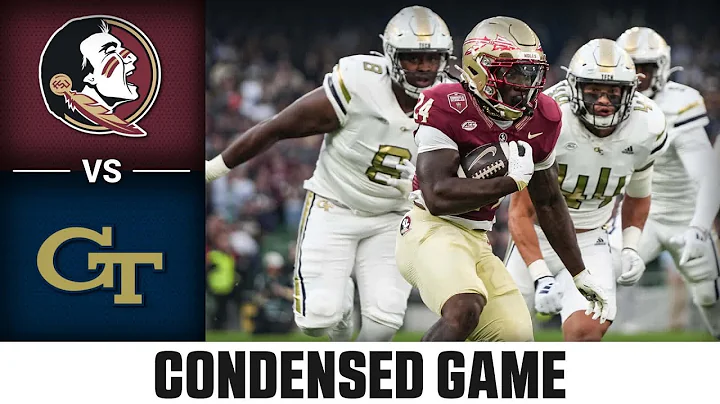 Florida State vs. Georgia Tech Condensed Game | 2024 ACC Football