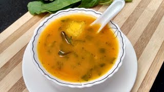 Carrot And Spinach Soup L The Miracle Soup L Gajar Aur Palak Ka Shorbha L Sattvic Recipes