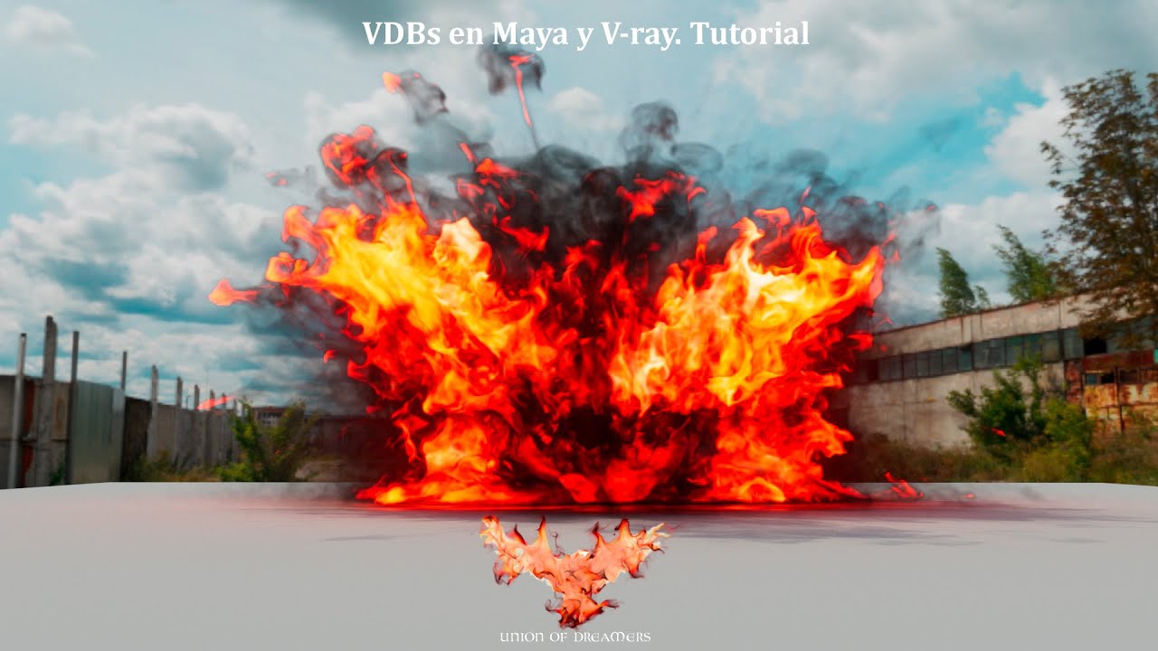 VDBs en Maya y Vray. VDB in Maya and V-ray Tutorial