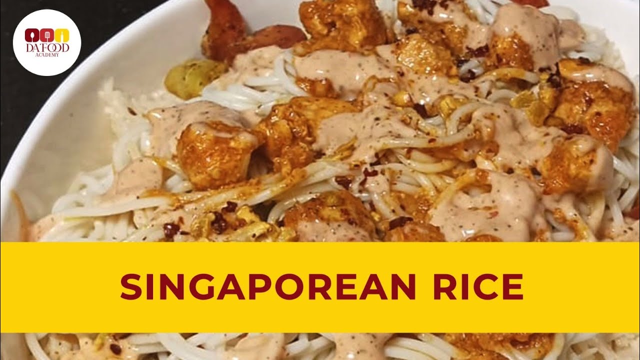 Singaporean Rice Recipe Easy Home Recipes YouTube