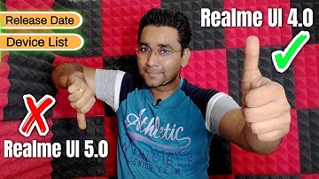 Realme UI 4.0 or Realme UI 5.0 All Doubts Cleared | Realme UI 4.0 Lauch Date & Device List