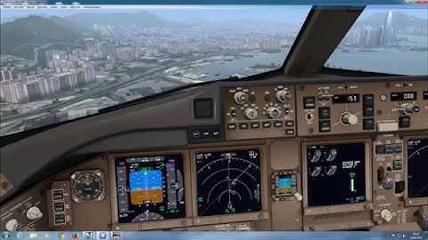 VHHX Kai Tak IGS 13 Approach