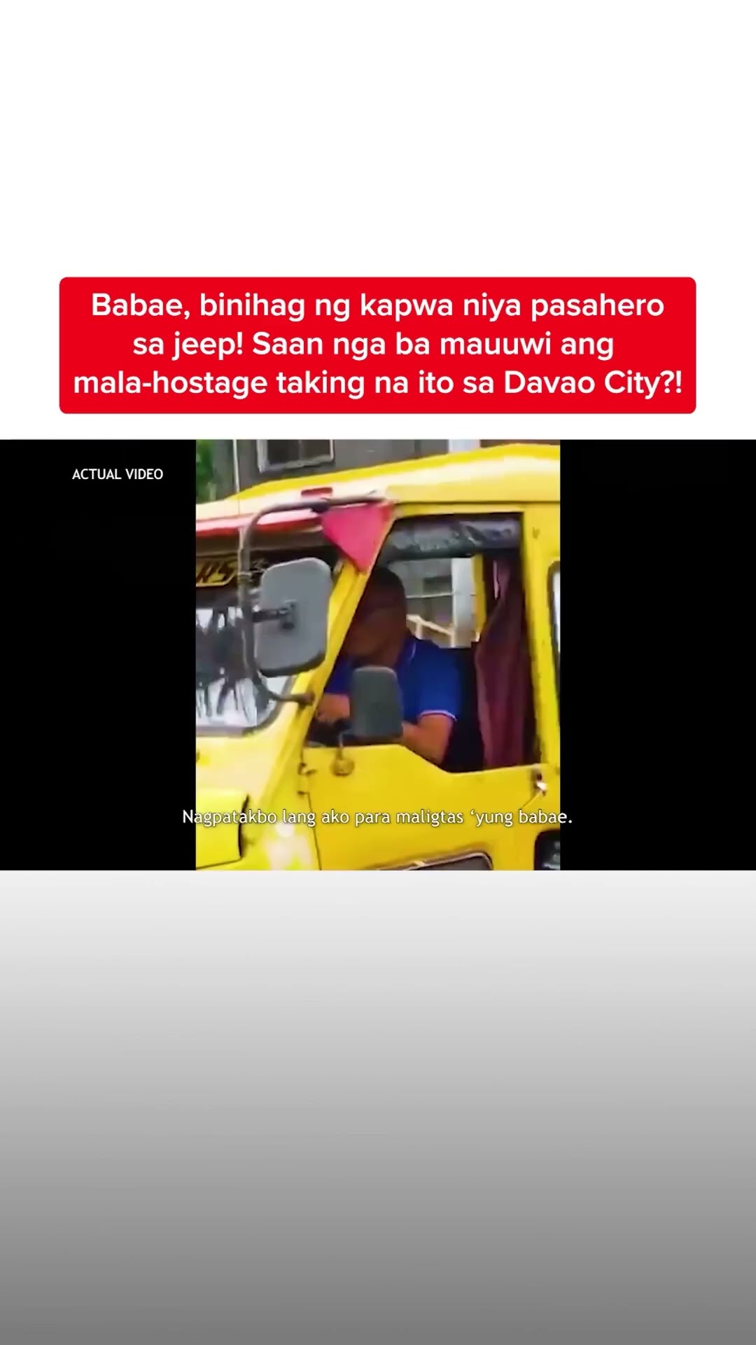 Babae, binihag ng kapwa niya pasahero sa jeep!  | Kapuso Mo, Jessica Soho