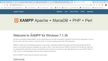 MySQL XAMP Installation tutorial
