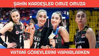 Saliha Şahin - Elif Şahin Omuz Omuza Vatani Görevlerini Yaparlarken Şahin Şahin