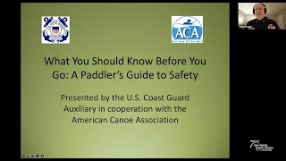 Paddle Craft Safety: Know Before You Go with the Coast Guard Auxiliary