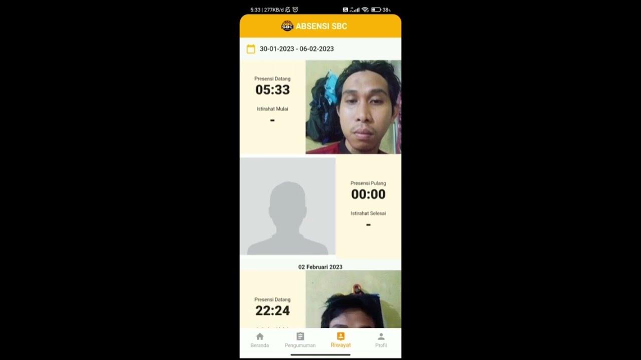Aplikasi Presensi Berbasis GPS dan Pengenalan Wajah (Face Recognition) Laravel + React