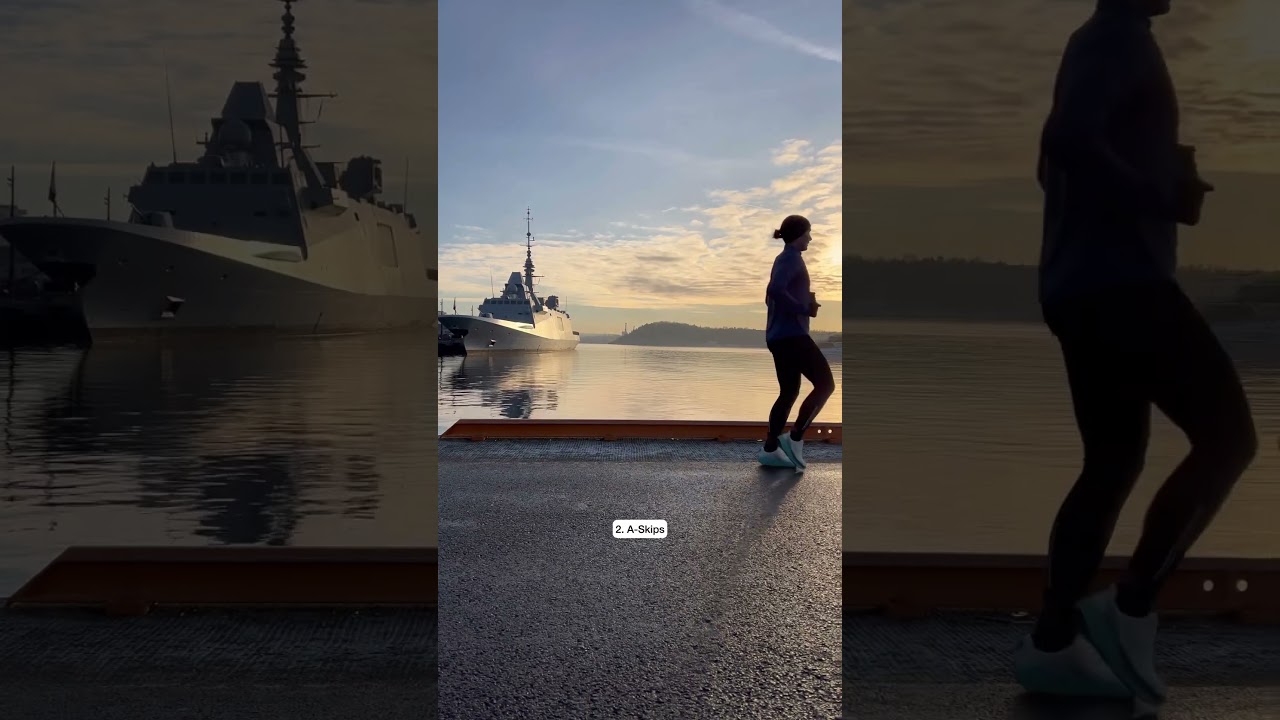 Running Drills Warm-Up! 💥 #runningdrills #running #runner