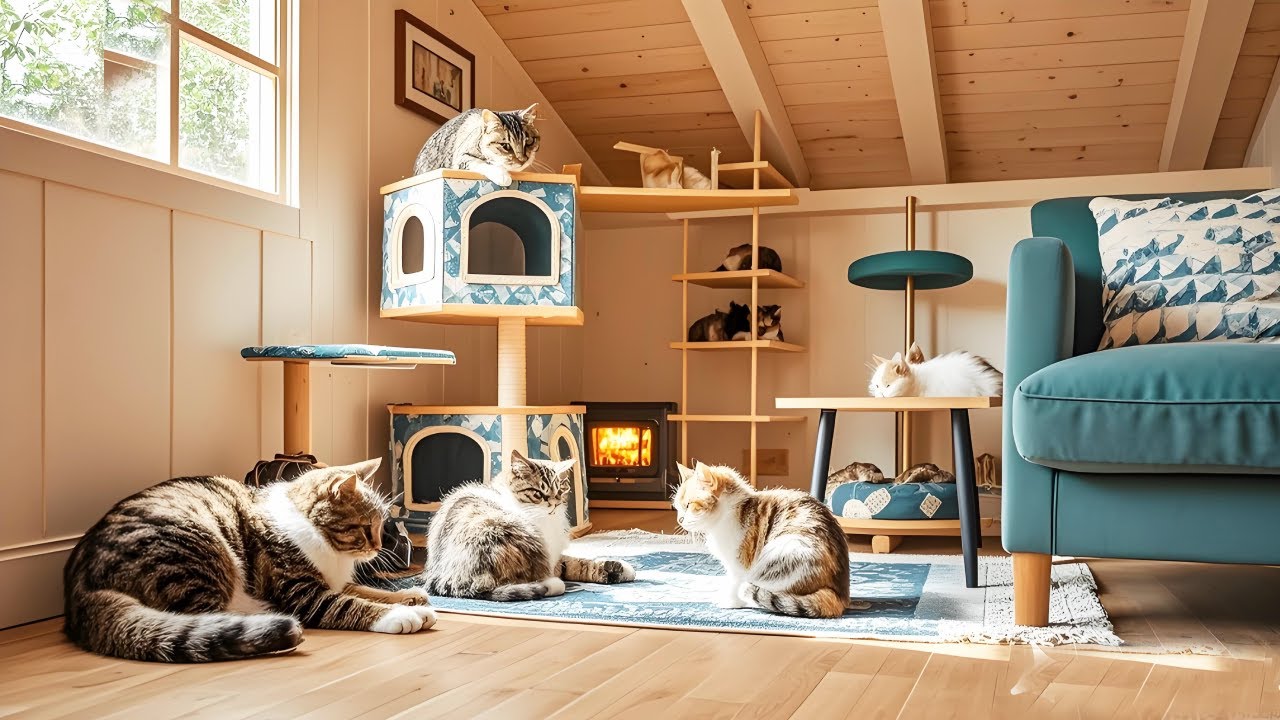 花了300元改造流浪猫的屋子！改造成北方的地暖房，再也不用担心流浪猫被冻坏了！【王影的草莓屋】