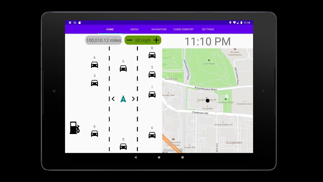 Autonomous System Driving Companion App - OHIO Student Expo 2021