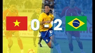 Highlights | Việt Nam - ĐT Brazil | Chạm trán Ronaldinho, Pato tại Mỹ Đình | Giao hữu quốc tế 2008