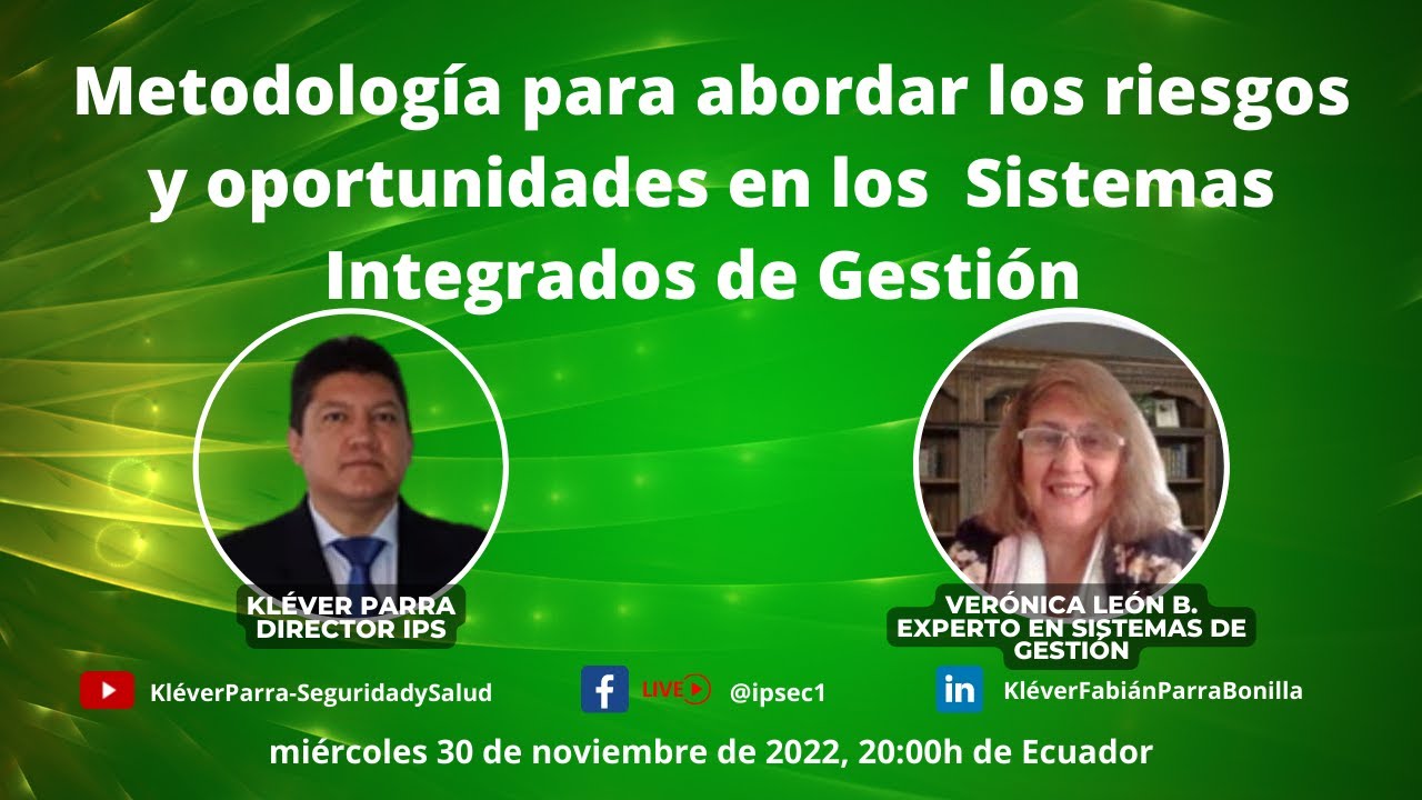 Metodología para abordar los riesgos y oportunidades en los Sistemas ...