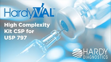HardyVAL™ High Complexity Kit CSP for USP 797