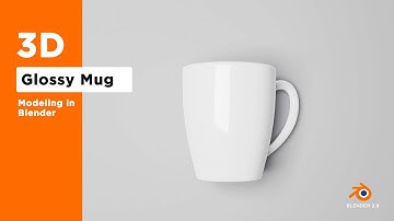 3D Mug Modeling in Blender 2.9 Tutorials | Blender 3d Modeling Tutorials | Blender 2.9 | BlendArtist