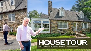 HOUSE TOUR | 520 W Main St - Stunning 1957 Stone Cape Cod with Modern Upgrades!