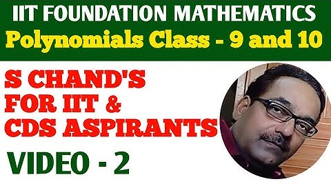 IIT FOUNDATION-S CHAND