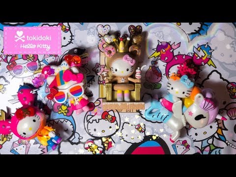 Tokidoki X Hello Kitty Series 2 Blind Box Minifigures Full Case Unboxing