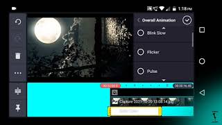 Moon Light Effect With Lyrics | Kinemaster App Video Editing Tutorial | Tamil | Black pulse screenshot 5