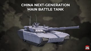 Chinese Next-Generation Main Battle Tank with a Caption The Strongest in the Future
