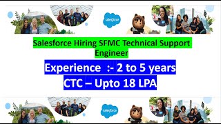 Salesforce Hiring SFMC Technical Support Engineer |  2-5years Experience Required | CTC- 18LPA