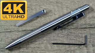 USA Made Bolt-Action Pen under $70? Machine Era – Field Pen 'Bolt'