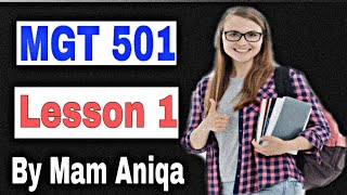 MGT 501 Short lecture / Lesson 1/ Human resource management / VU Short Lectures / Virtual university