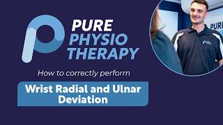 Wrist Radial and Ulnar Deviation Exercise
