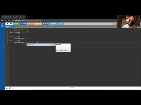 HOW TO CALCULATE THE SUM OF THE LENGTH IF TWO STRINGS [Python Program] - Denzel Nicdao