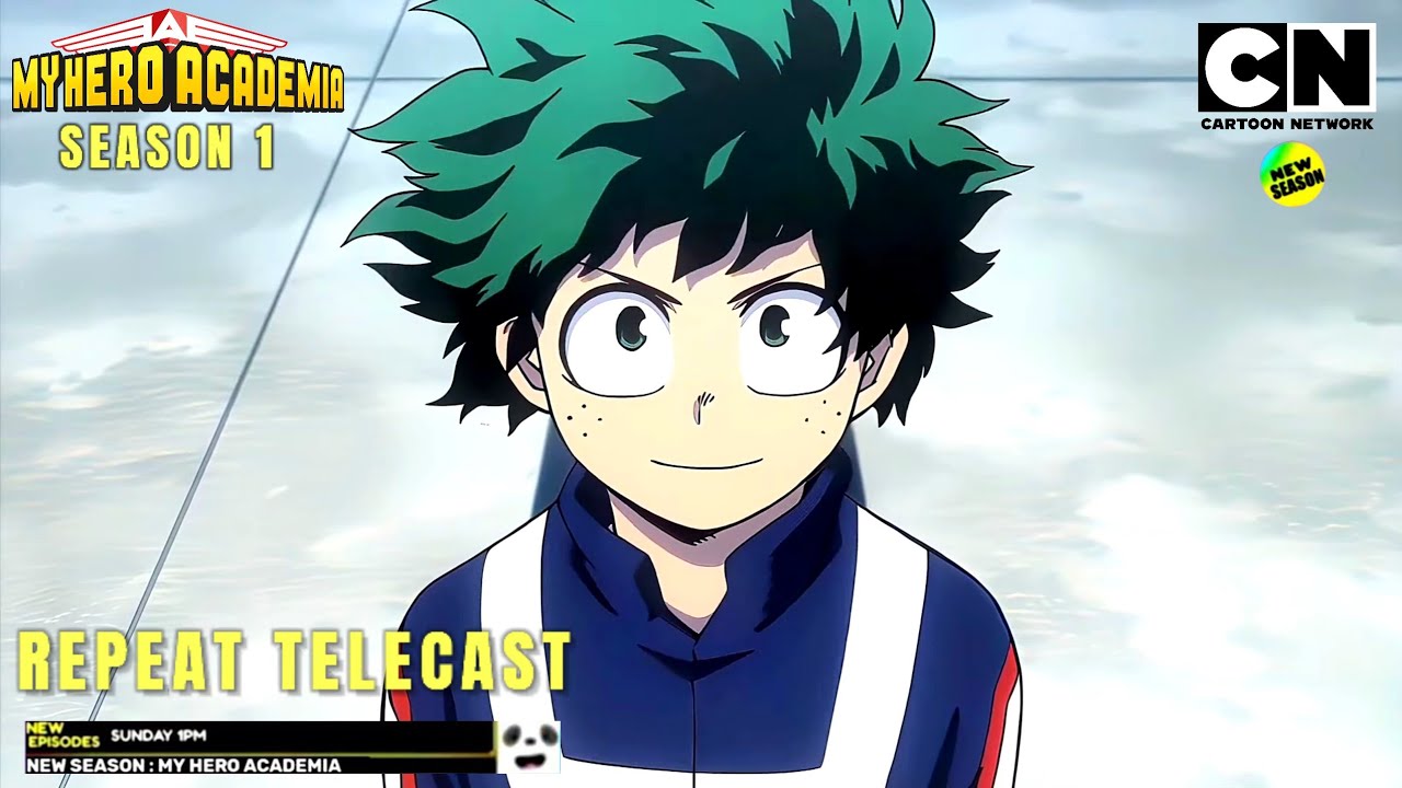 My Hero Academia Hindi Dub Repeat Telecast On Cartoon Network Promo my-hero-academia-hindi-dub-repeat-telecast-on-cartoon-network-promo