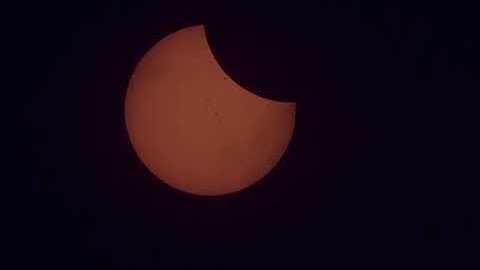 Transit of Space Station During the 2017 Total Solar Eclipse