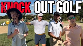 First Ever Knockout Golf Challenge.. (late post)