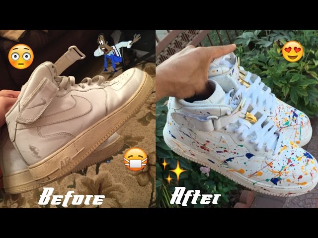 how to restore air force ones