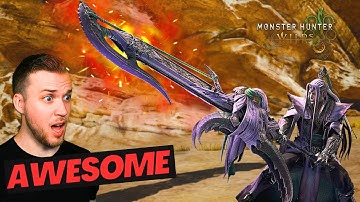 THIS LOOKS AWESOME!!! 🤯 Monster Hunter Wilds: Switch Axe Weapon Reaction (MH Noob Reacts!)