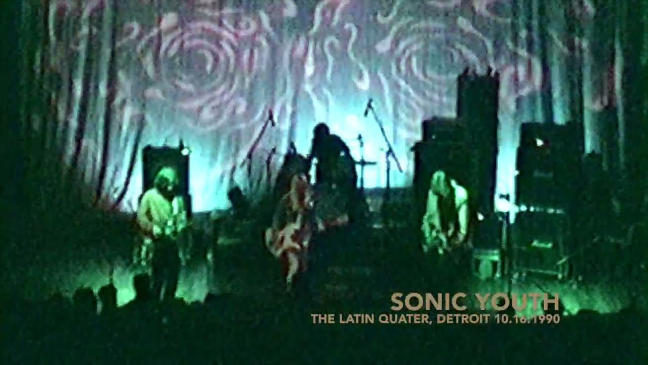 Sonic Youth - White Cross Live Detroit, 1990