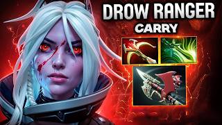 Hard Carry Drow Ranger Immortal Rank🔥🔥🔥36Kills One Shot  Dota 2