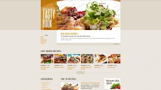 Cooking Website Template - 42620