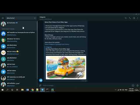 03. Create bot via BotFather | Full Stack Telegram Bot from Scratch