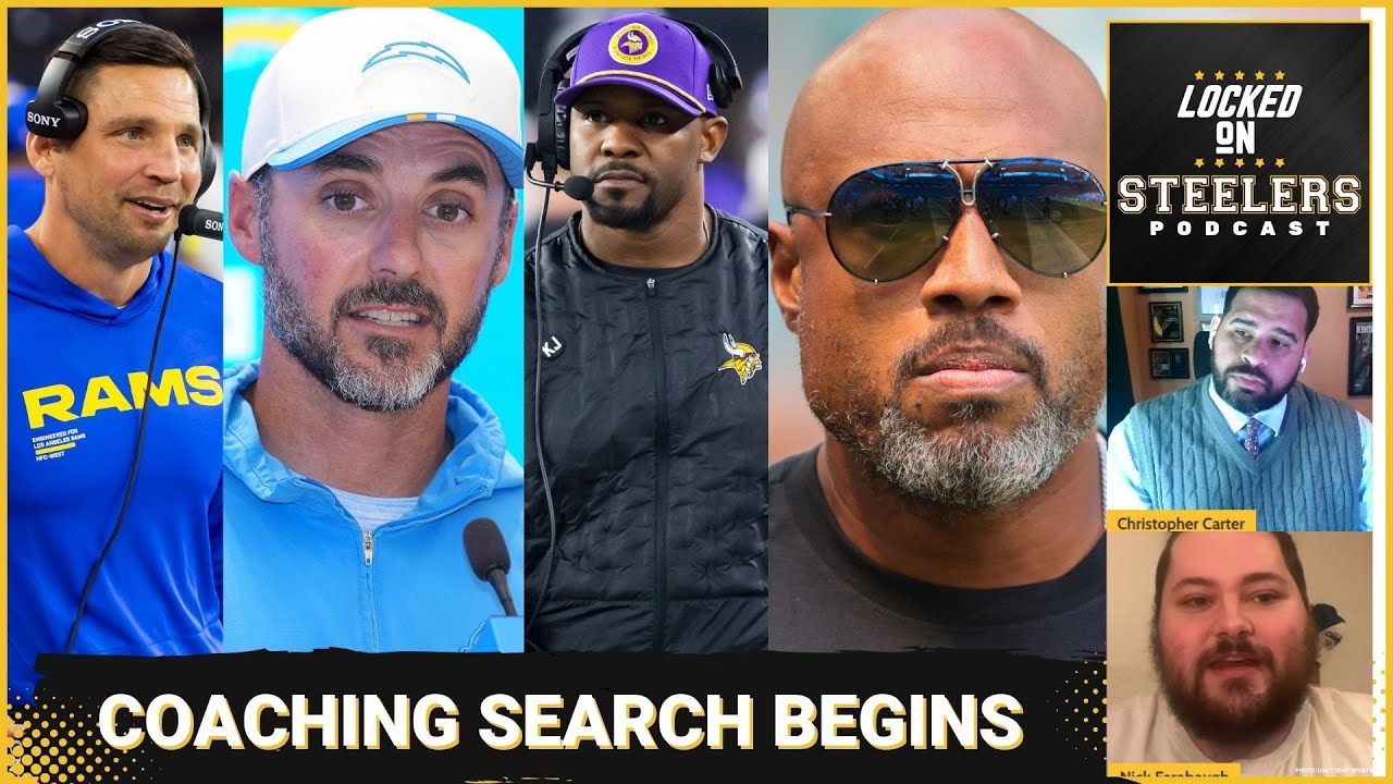 Steelers’ Head Coach Search Begins | Chris Shula, Jesse Minter, Brian Flores Among First Candidates Steelers’ Head Coach Search Begins | Chris Shula, Jesse Minter, Brian Flores Among First Candidates