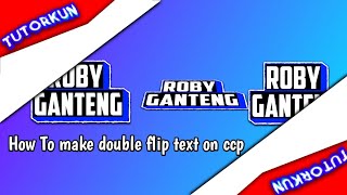How to make Double FLip Text On ccp No clickbat