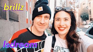 BRILLZ aka LSDREAM Interview- born in Israel, nearly homeless, addiction, wife, tour w/ Linkin Park