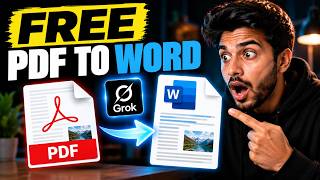 Details Forget Adobe! PDF to Word Converter Free with Grok AI in 5 Seconds News