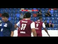 ハンドボール　ボールポジション日本　カタールVS日本