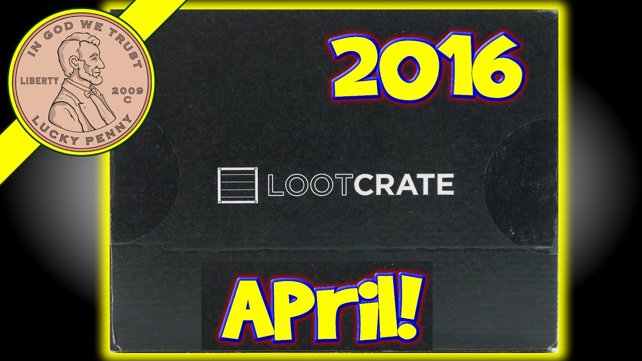 LootCrate April 2016 "Quest" Monthly Subscription Box Opening