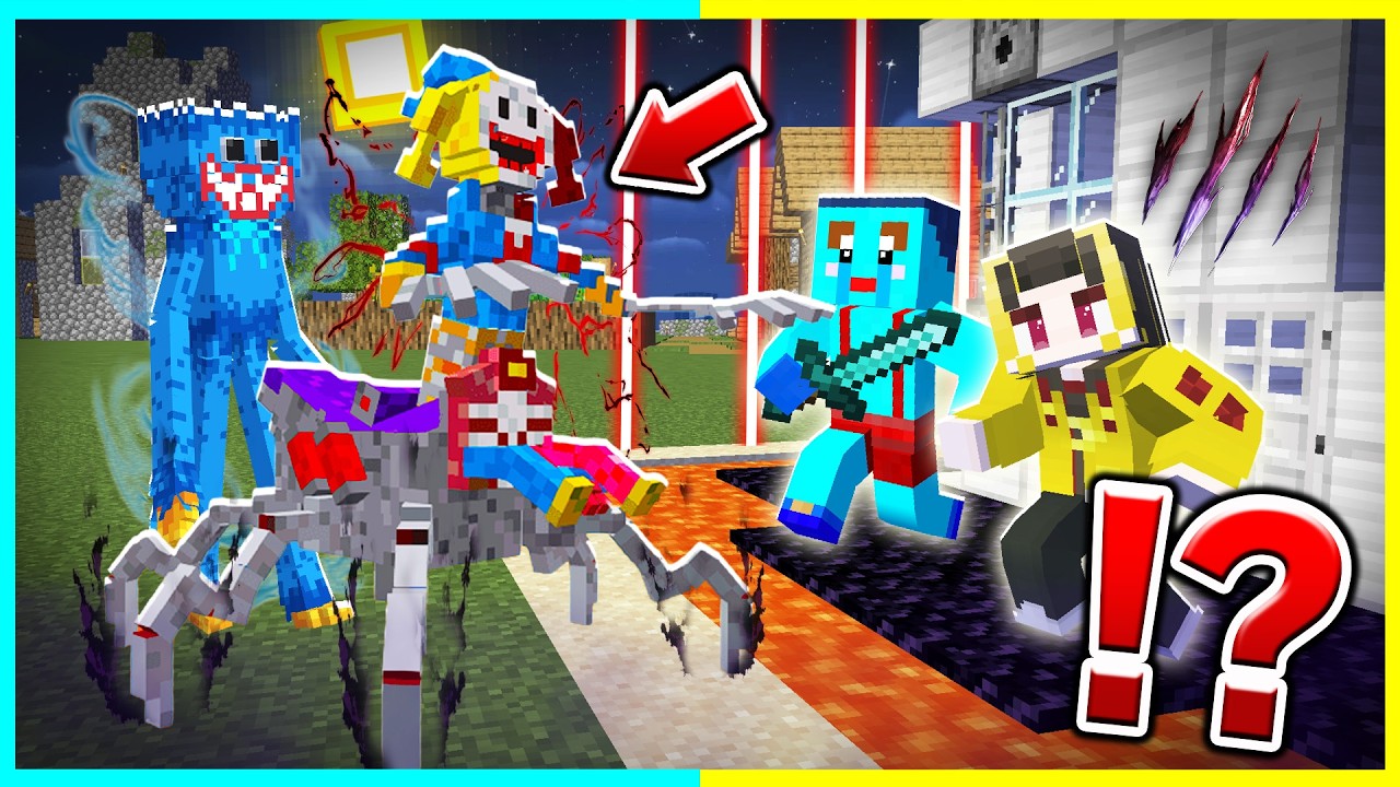 ポピープレイタイム5 VS けなそゆ兄弟セキュリティハウス🔥【まいくら / マインクラフト】