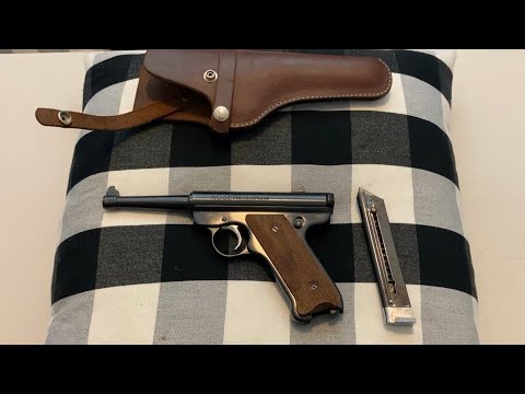 Ruger standard pistol. The original pistol that put Bill Ruger on the map. .22lr plinker / training