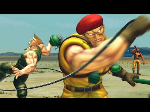 High lvl Ultra SF4 gameplay